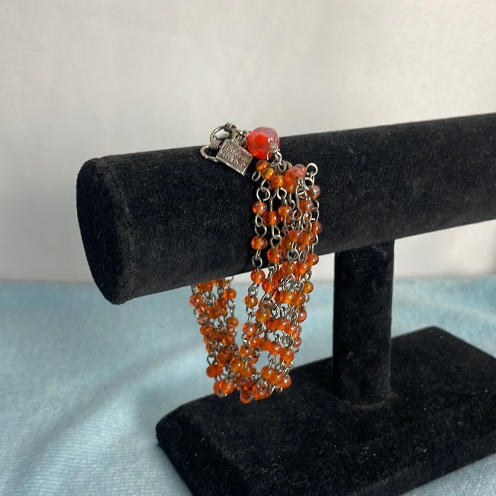 Marc Labat Copper Beads Multi Strand Bracelet